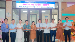 Trung tâm y tế huyện Tam Nông mang lại cơ hội cho người bệnh đột quỵ não