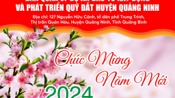 Ban QLDA đầu tư xây dựng và phát triển quỹ đất huyện Quảng Ninh