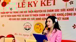 Ký kết thỏa thuận hợp tác làm công tác thiện nguyện và chăm sóc sức khỏe cộng đồng