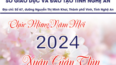 Sở Giáo Dục và Đào tạo tỉnh Nghệ An