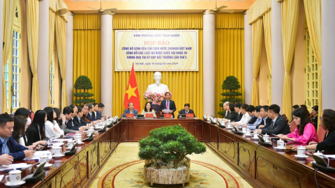 Công bố Lệnh của Chủ tịch nước về Luật Đất đai 2024