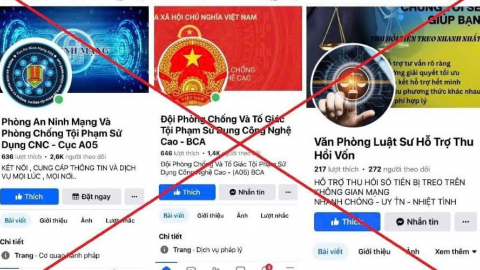 'Chiêu' mạo danh công an hỗ trợ lấy lại tiền bị lừa đảo