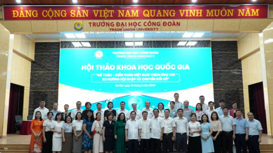 Hội thảo Khoa học Quốc Gia 'Kế toán - Kiểm toán Việt Nam thích ứng với xu hướng hội nhập và chuyển đổi số'