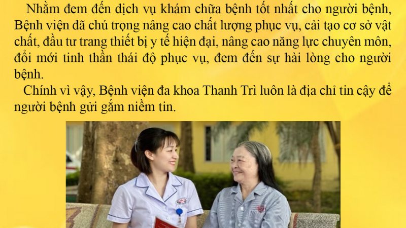 Bệnh viện đa khoa Thanh Trì