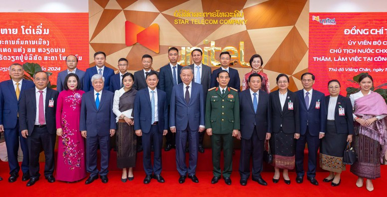 Unitel của Viettel tại Lào là hình mẫu cho hợp tác kinh tế giữa hai nước