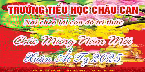 Trường tiểu học Châu Can - Nơi chèo lái con đò tri thức