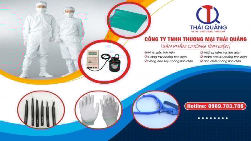 Thái Quảng là đối tác tin cậy cung cấp giải pháp toàn diện về chống tĩnh điện, phòng sạch và công nghiệp