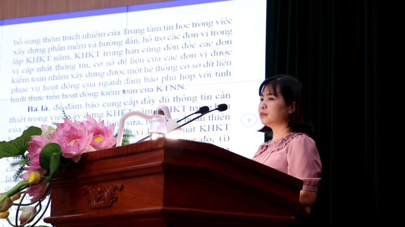 Khắc phục vướng mắc, nâng cao trách nhiệm trong xây dựng kế hoạch kiểm toán